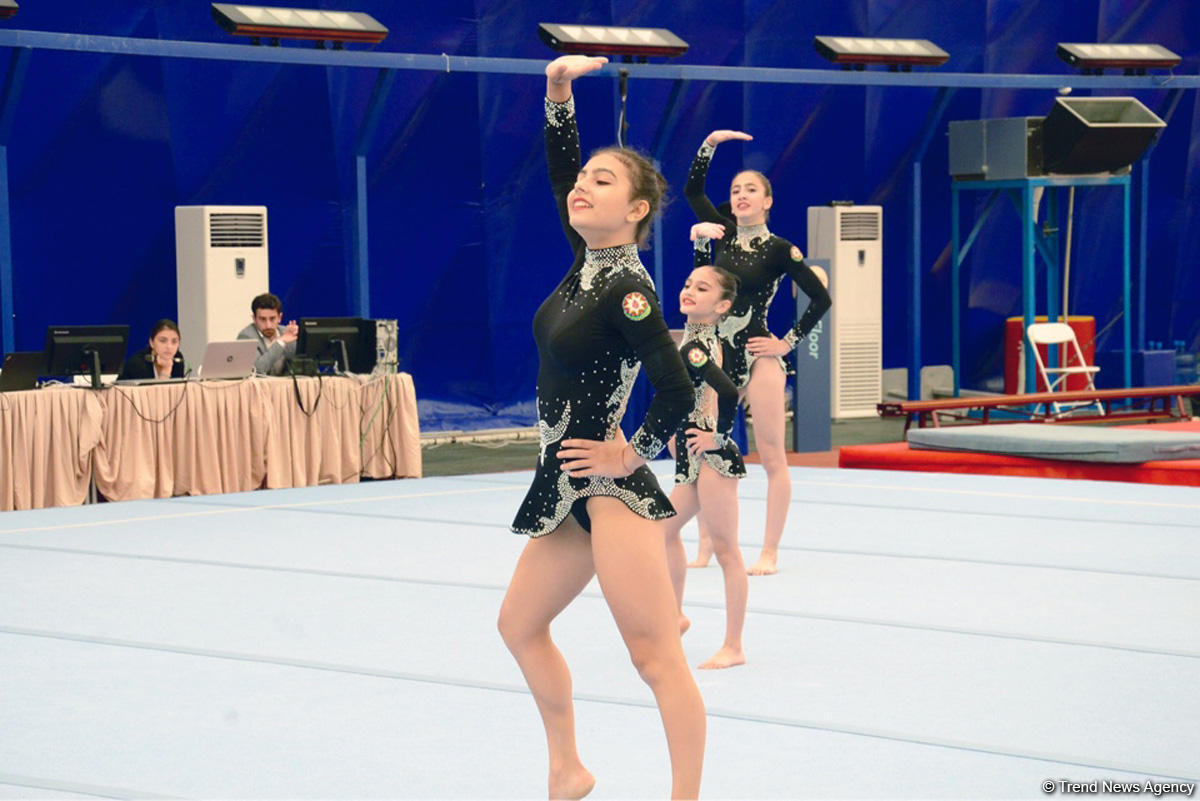 Стартовал второй день соревнований XXIV Чемпионата Баку и Первенства Азербайджана по мужской и женской спортивной гимнастике (ФОТО)