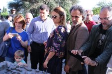 В Баку представлен уникальный проект – макет Ичери шехер в бронзе для слепых (ФОТО)