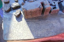 В Баку представлен уникальный проект – макет Ичери шехер в бронзе для слепых (ФОТО)