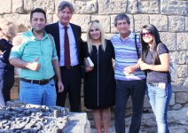 В Баку представлен уникальный проект – макет Ичери шехер в бронзе для слепых (ФОТО)