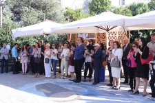 В Баку представлен уникальный проект – макет Ичери шехер в бронзе для слепых (ФОТО)