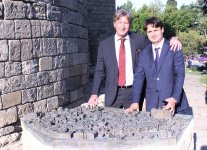 В Баку представлен уникальный проект – макет Ичери шехер в бронзе для слепых (ФОТО)