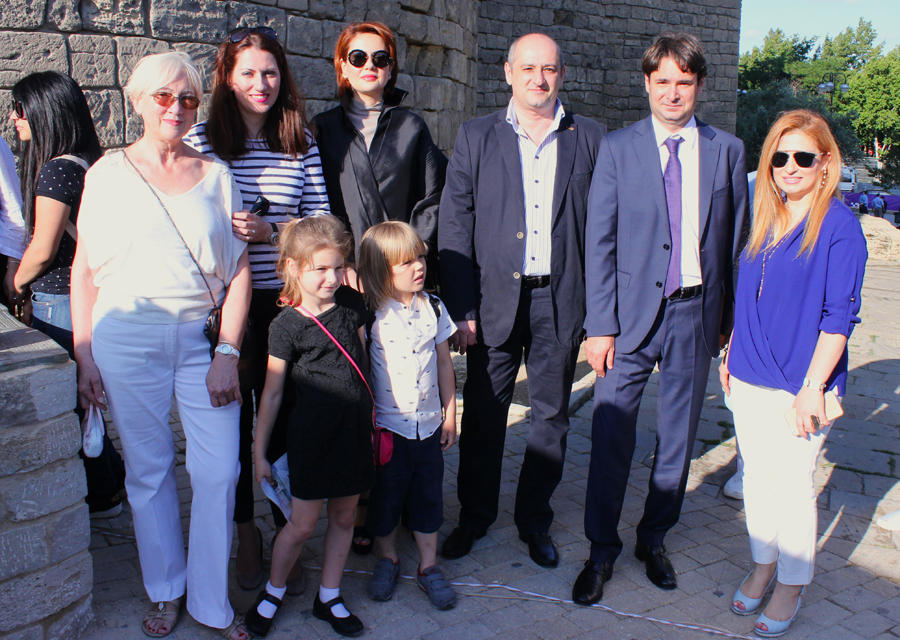 В Баку представлен уникальный проект – макет Ичери шехер в бронзе для слепых (ФОТО)