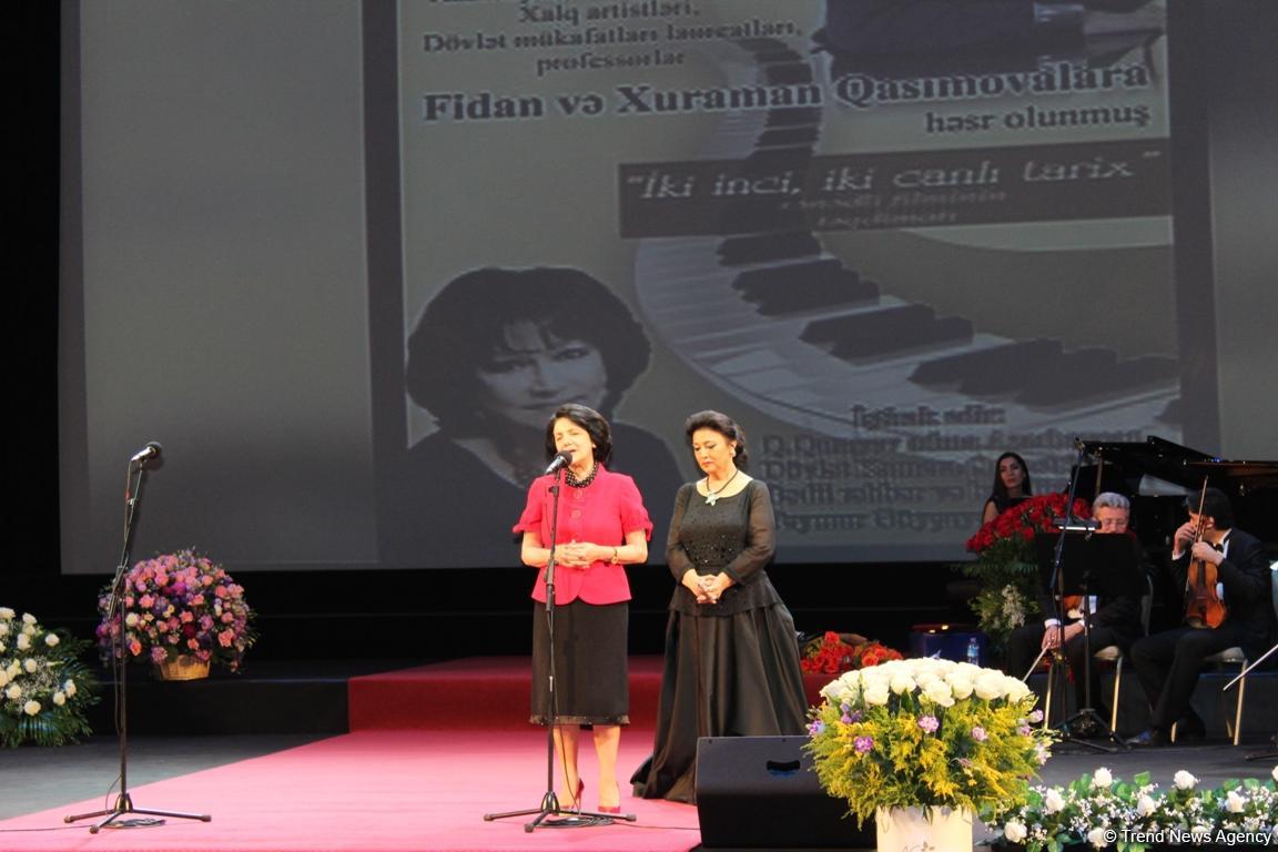 Фидан и Хураман Гасымовы: две сестры, две жемчужины, две легенды (ФОТО)