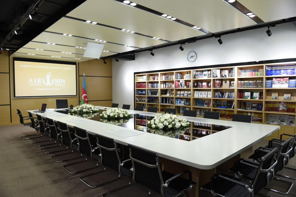 Президент Ильхам Алиев принял участие в открытии нового административного здания Наримановского районного суда (ФОТО)