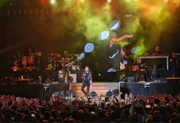 Таркан представил грандиозное шоу в рамках  Формулы 1 в Баку  (ФОТО/ВИДЕО)