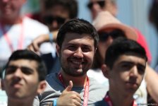 Второй день заезда Формулы-1 в рамках Гран-при Азербайджана (ФОТОСЕССИЯ)