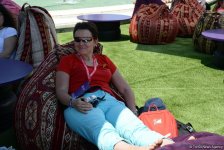 В развлекательной зоне F1 Village в Баку проходит автограф-сессия пилотов Формулы 1 (ФОТОСЕССИЯ)