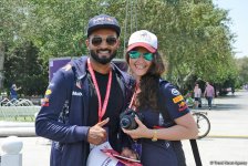 В развлекательной зоне F1 Village в Баку проходит автограф-сессия пилотов Формулы 1 (ФОТОСЕССИЯ)