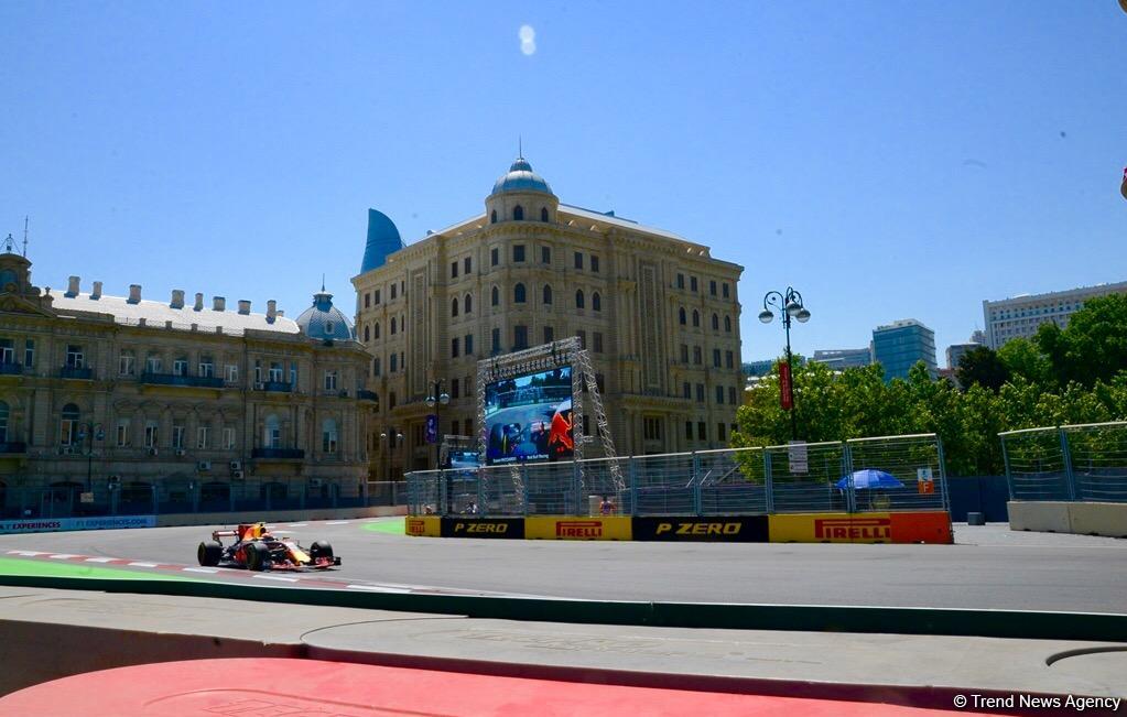 Самые яркие моменты Гран-при Азербайджана Формулы 1 (ФОТО)