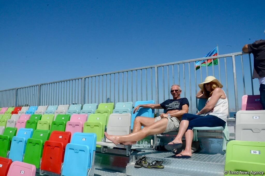 Самые яркие моменты Гран-при Азербайджана Формулы 1 (ФОТО)