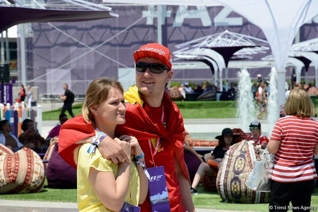 Самые яркие моменты Гран-при Азербайджана Формулы 1 (ФОТО)