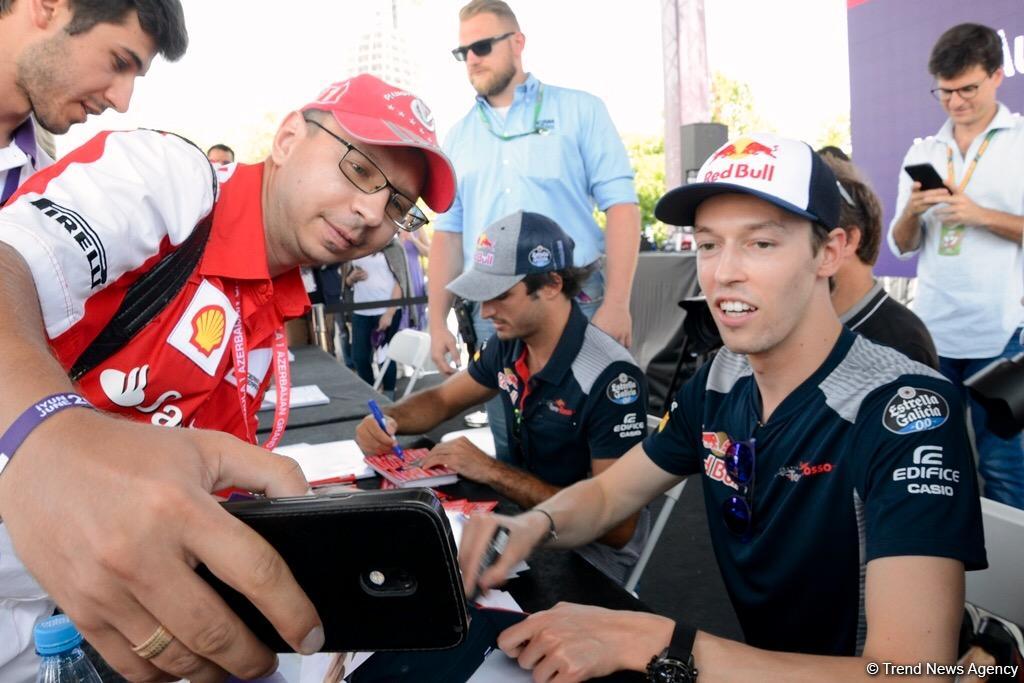 Самые яркие моменты Гран-при Азербайджана Формулы 1 (ФОТО)