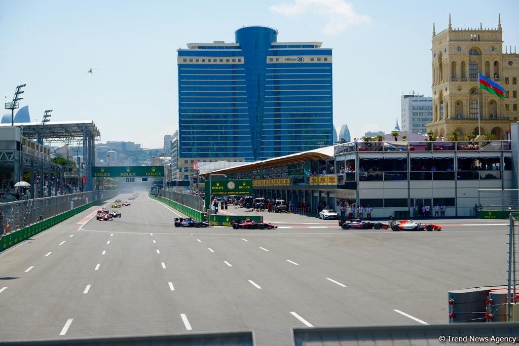 Самые яркие моменты Гран-при Азербайджана Формулы 1 (ФОТО)