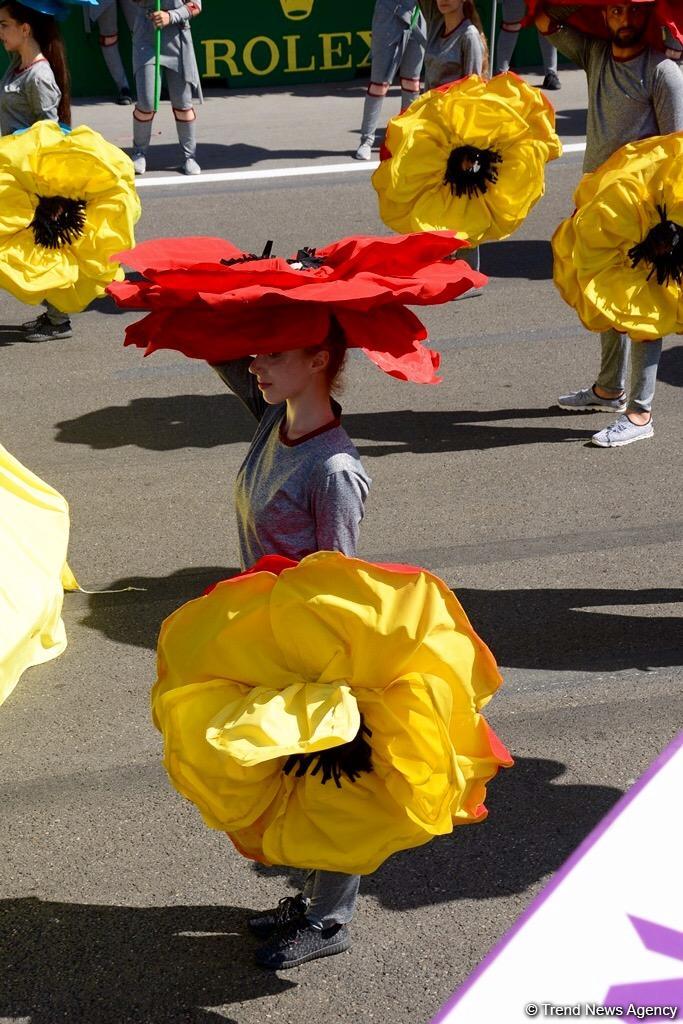 Самые яркие моменты Гран-при Азербайджана Формулы 1 (ФОТО)