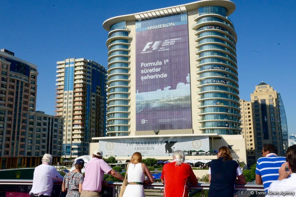 Самые яркие моменты Гран-при Азербайджана Формулы 1 (ФОТО)