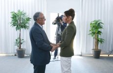 Первый вице-президент Азербайджана Мехрибан Алиева приняла участие в церемонии выдачи новых квартир семьям вынужденных переселенцев (ФОТО)