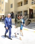 Первый вице-президент Азербайджана Мехрибан Алиева приняла участие в церемонии выдачи новых квартир семьям вынужденных переселенцев (ФОТО)