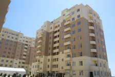 Первый вице-президент Азербайджана Мехрибан Алиева приняла участие в церемонии выдачи новых квартир семьям вынужденных переселенцев (ФОТО)