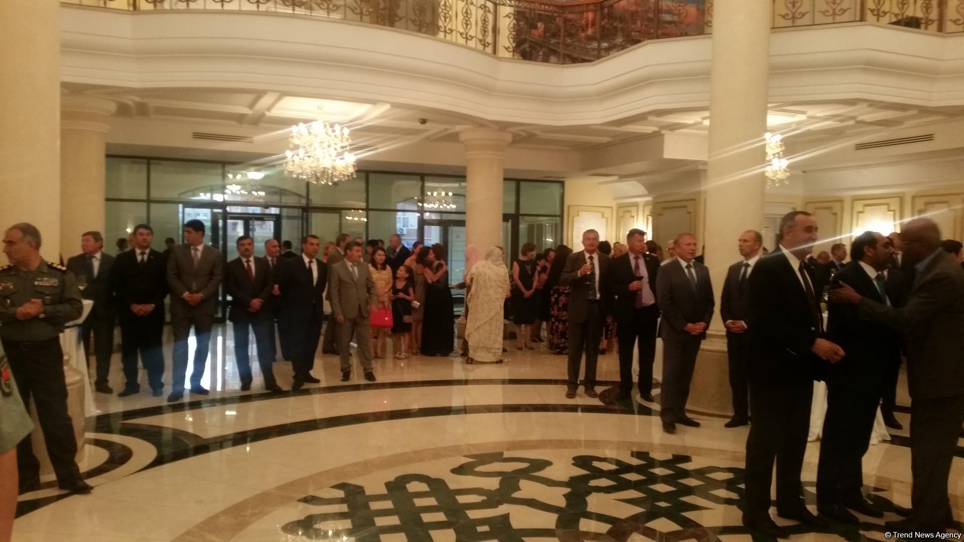 В  Баку отметили 25-летие дипломатической службы Казахстана (ФОТО)