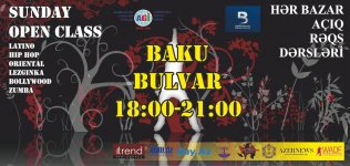 Танцуют все! Каждый летний уик-энд на Бакинском бульваре (ФОТО)