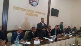 В Баку прошла конференция «Состояние и тенденции дальнейшего развития журналистских профсоюзов в Азербайджане» (ФОТО)