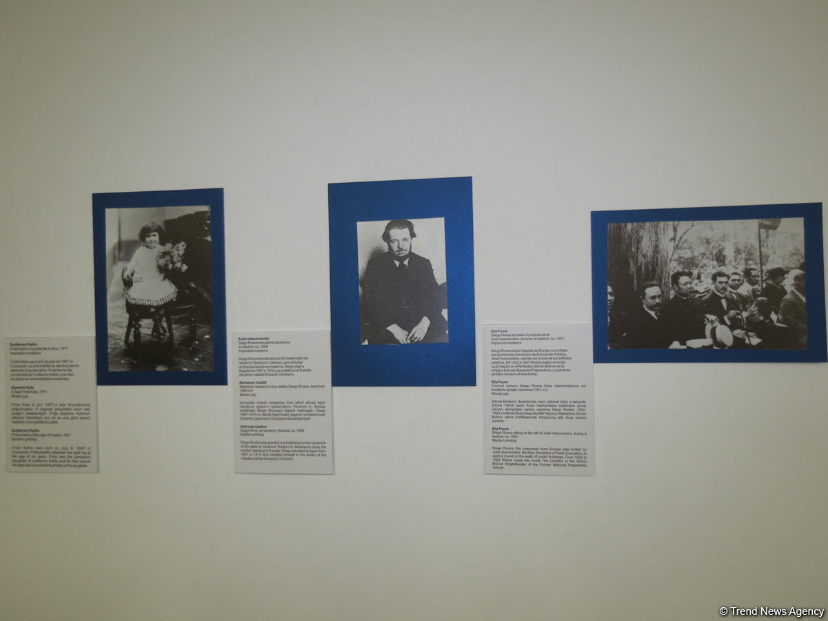 В Баку прошла фотовыставка, посвященная Фриде Кало и Диего Ривере (ФОТО)