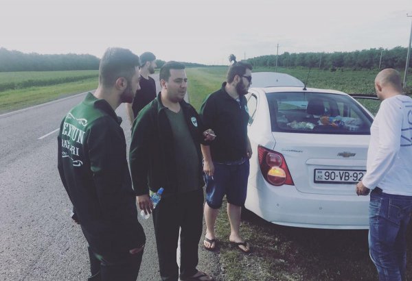 Автостопом из Азербайджана  до побережья Балтийского моря (ФОТО)