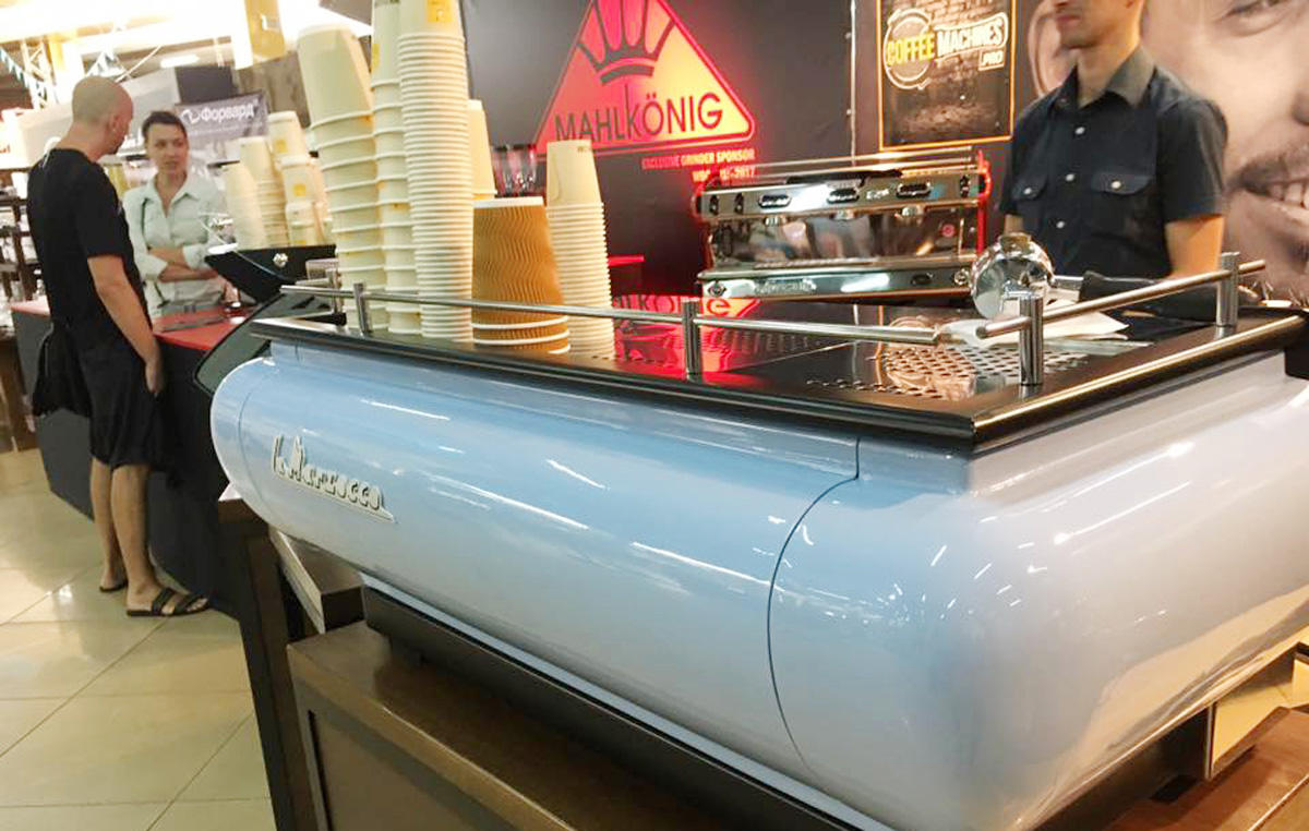 Представители Азербайджана на Фестивале кофе в Одессе (ФОТО)