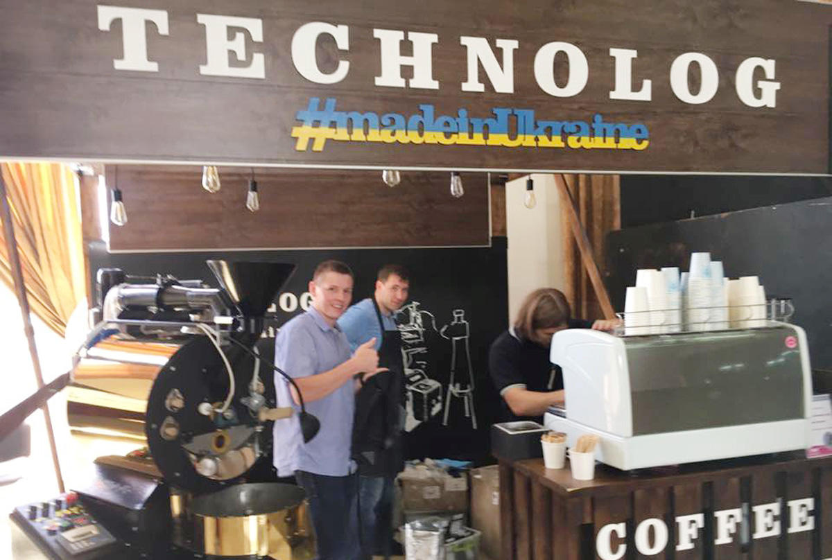 Представители Азербайджана на Фестивале кофе в Одессе (ФОТО)