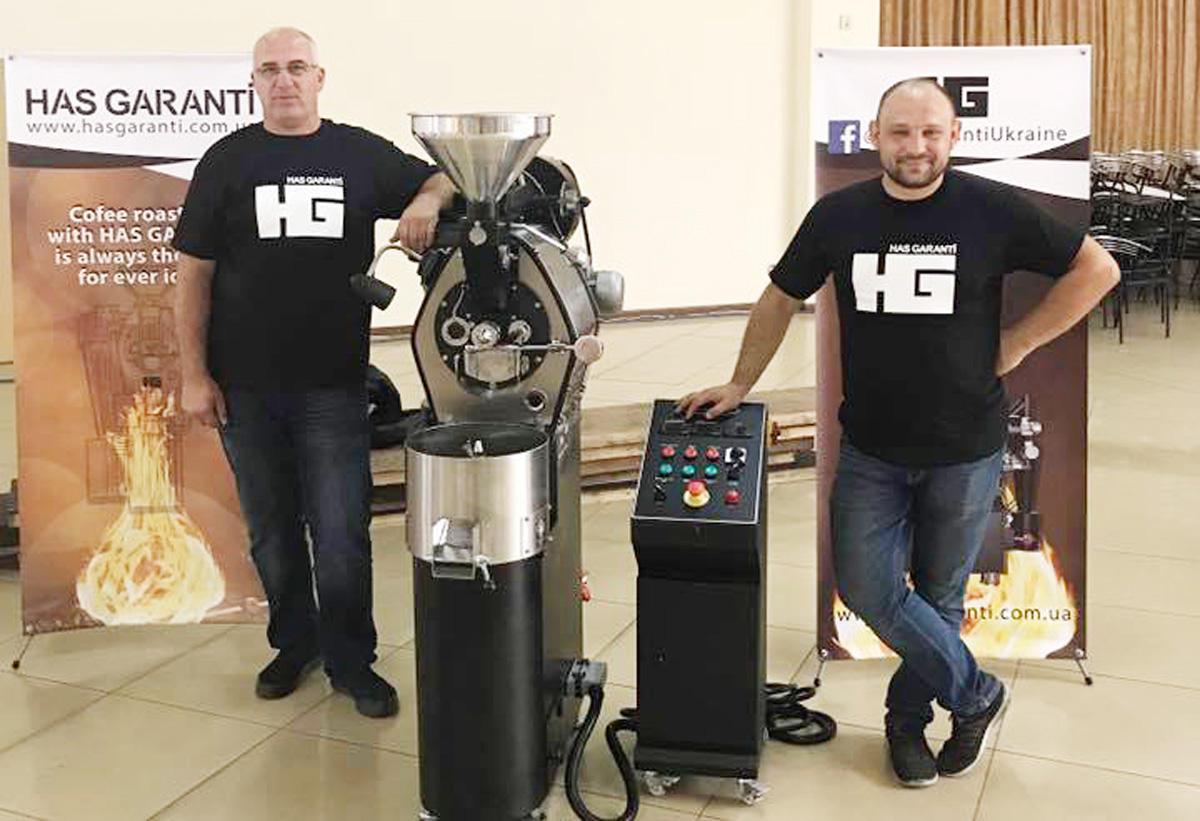 Представители Азербайджана на Фестивале кофе в Одессе (ФОТО)