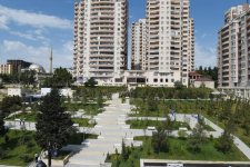 Президент Ильхам Алиев ознакомился с условиями, созданными в новом парке в Баку (ФОТО)
