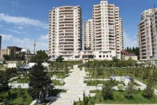 Президент Ильхам Алиев ознакомился с условиями, созданными в новом парке в Баку (ФОТО)