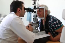 При поддержке Общественного объединения регионального развития в Имишлинском районе проведено медобследование в связи с глазными  болезнями
