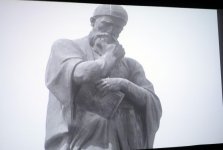 90-летний выдающийся скульптор Токай Мамедов принимает поздравления (ФОТО)