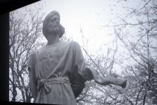 90-летний выдающийся скульптор Токай Мамедов принимает поздравления (ФОТО)