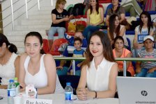 В Баку проходит открытое первенство Шагана по художественной гимнастике (ФОТО)