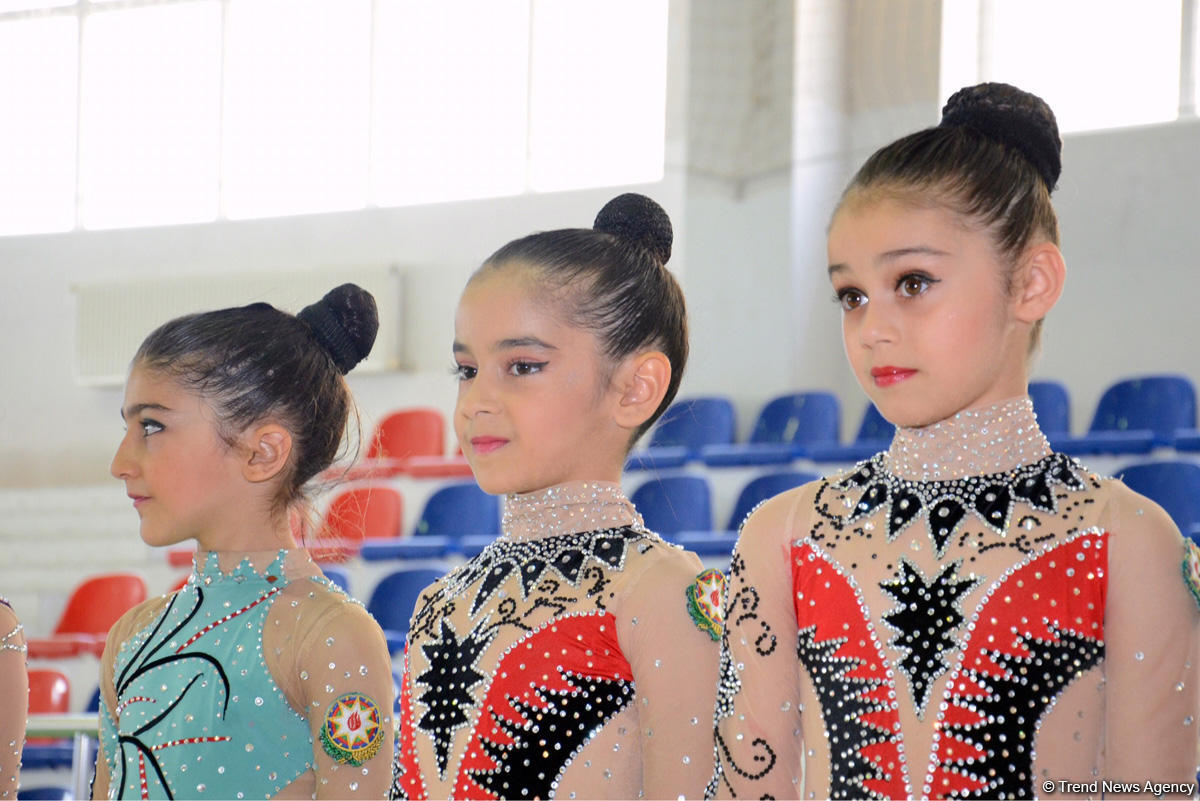 В Баку проходит открытое первенство Шагана по художественной гимнастике (ФОТО)