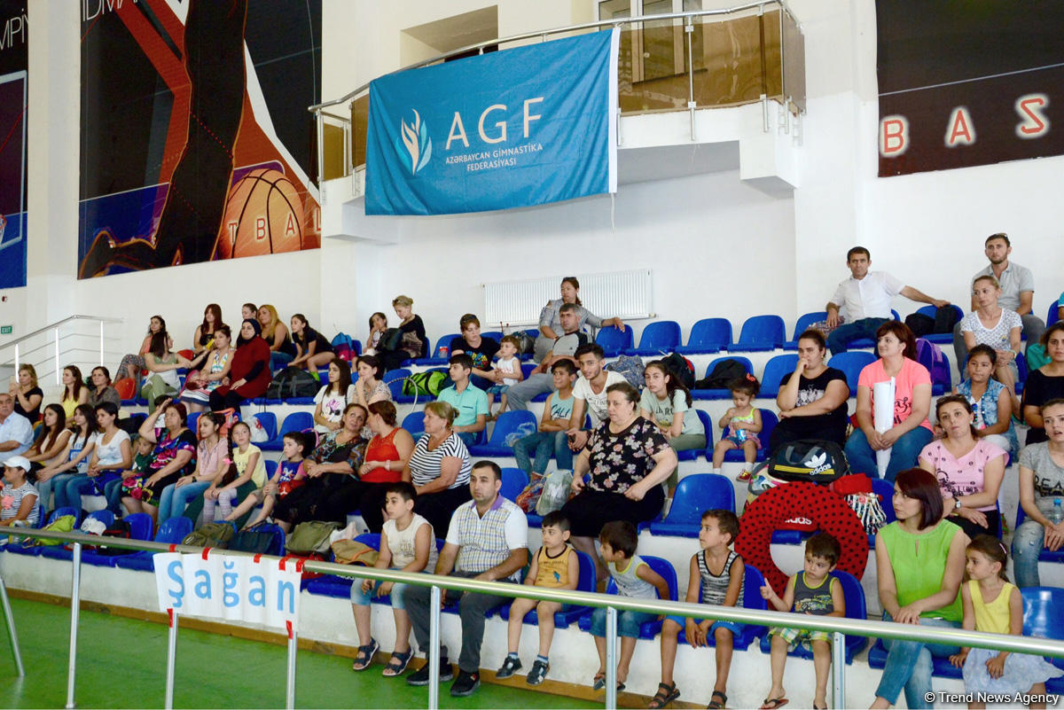 В Баку проходит открытое первенство Шагана по художественной гимнастике (ФОТО)