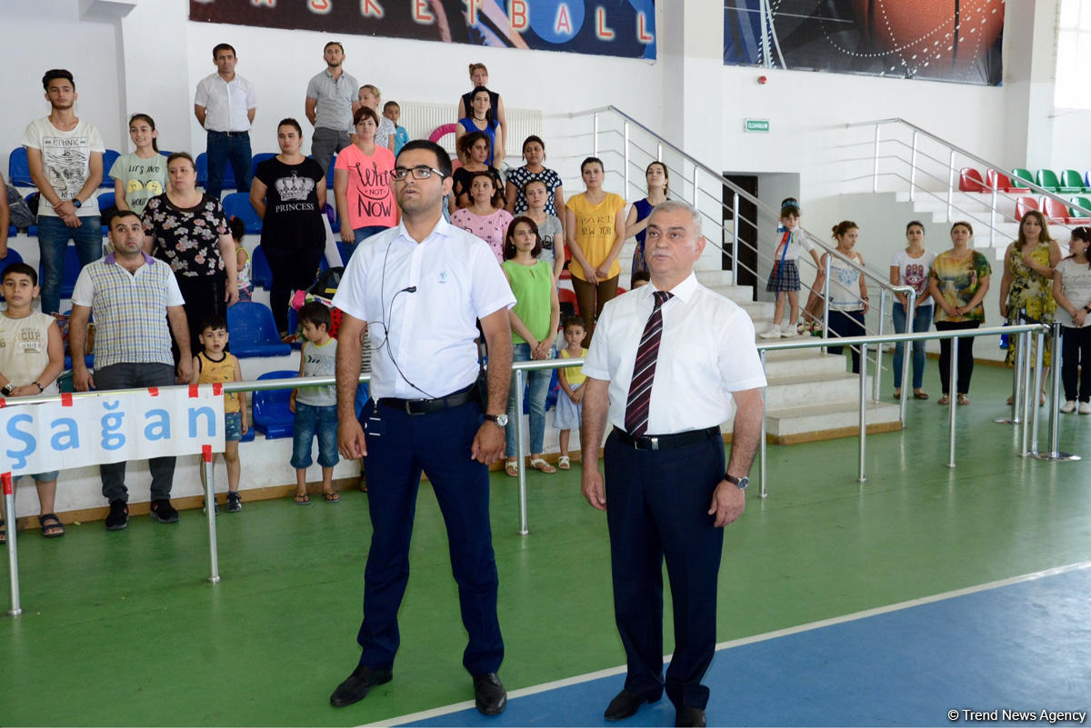 В Баку проходит открытое первенство Шагана по художественной гимнастике (ФОТО)