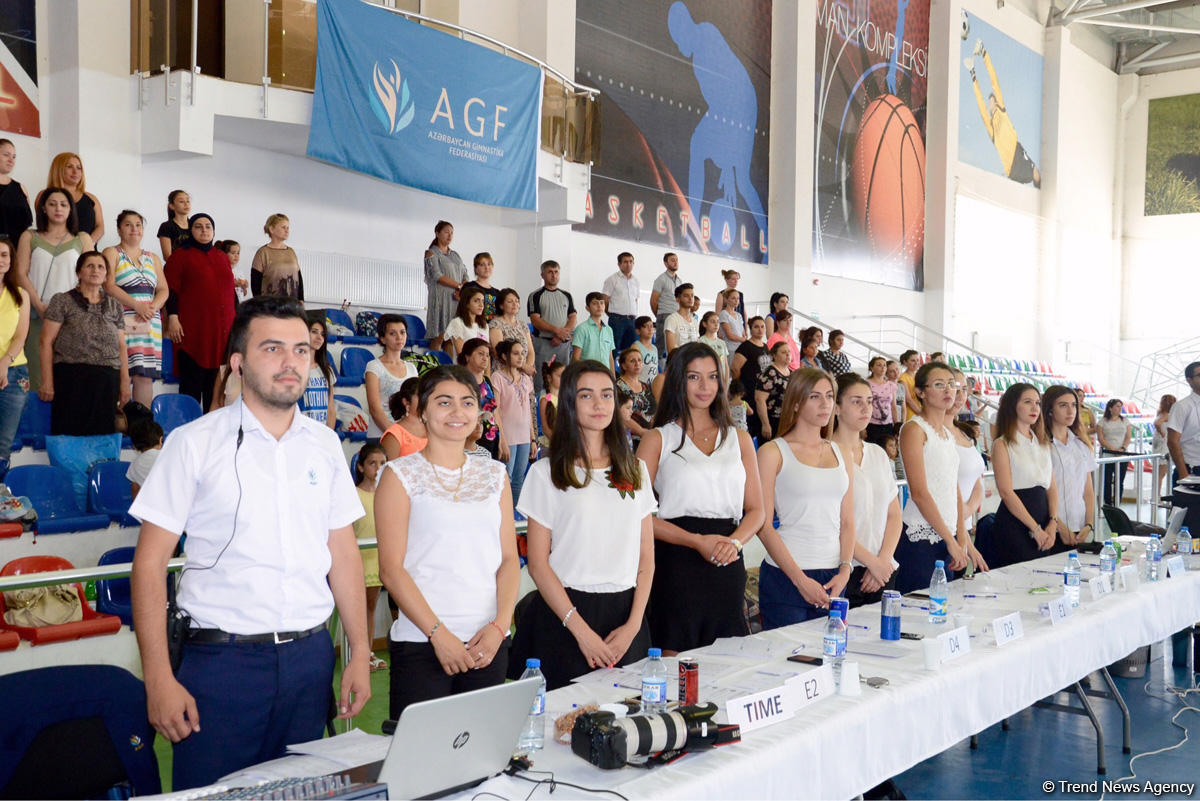 В Баку проходит открытое первенство Шагана по художественной гимнастике (ФОТО)