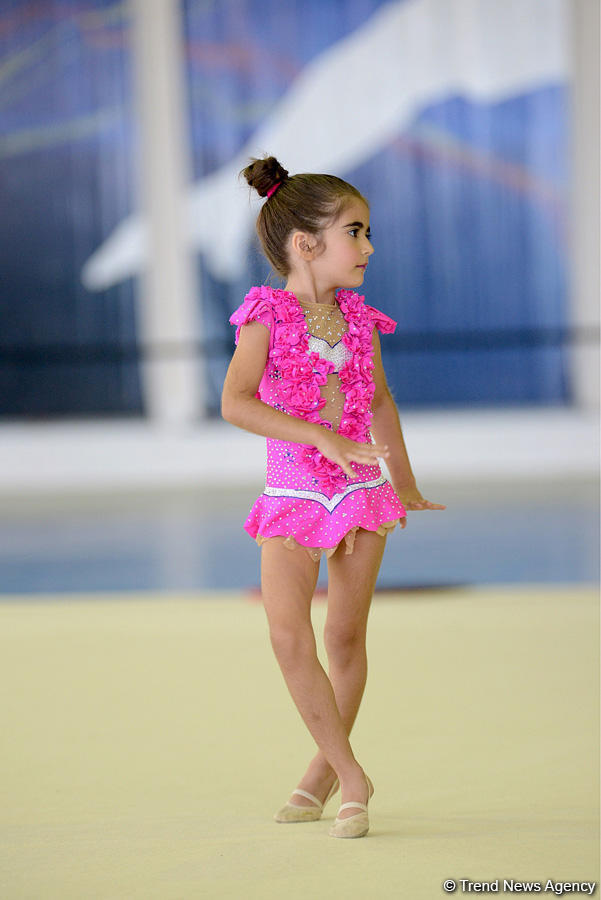 В Баку проходит открытое первенство Шагана по художественной гимнастике (ФОТО)