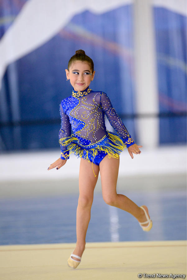 В Баку проходит открытое первенство Шагана по художественной гимнастике (ФОТО)