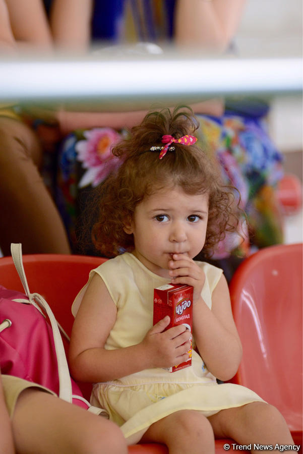 В Баку проходит открытое первенство Шагана по художественной гимнастике (ФОТО)