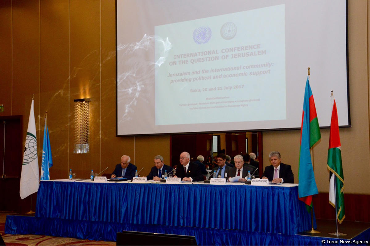 Азербайджан выступает за скорейшее восстановление мира и стабильности в Иерусалиме (ФОТО)