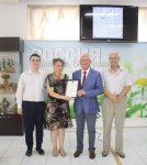 Россияне поздравили азербайджанских журналистов (ФОТО)