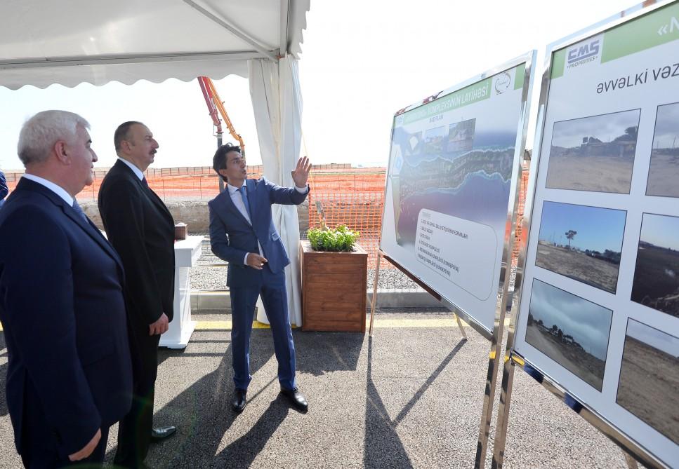 В Пираллахинском районе Баку заложен фундамент ферм по разведению рыбы (ФОТО)