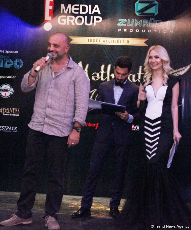 В Баку прошла церемония награждения, посвященная Дню национальной прессы (ФОТО)