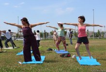 В Баку прошел грандиозный Фестиваль йоги на открытом воздухе (ФОТО)