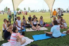 В Баку прошел грандиозный Фестиваль йоги на открытом воздухе (ФОТО)